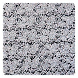 Tela de nylon del cordón del algodón rosado de la flor de la moda para los vestidos de boda proveedor
